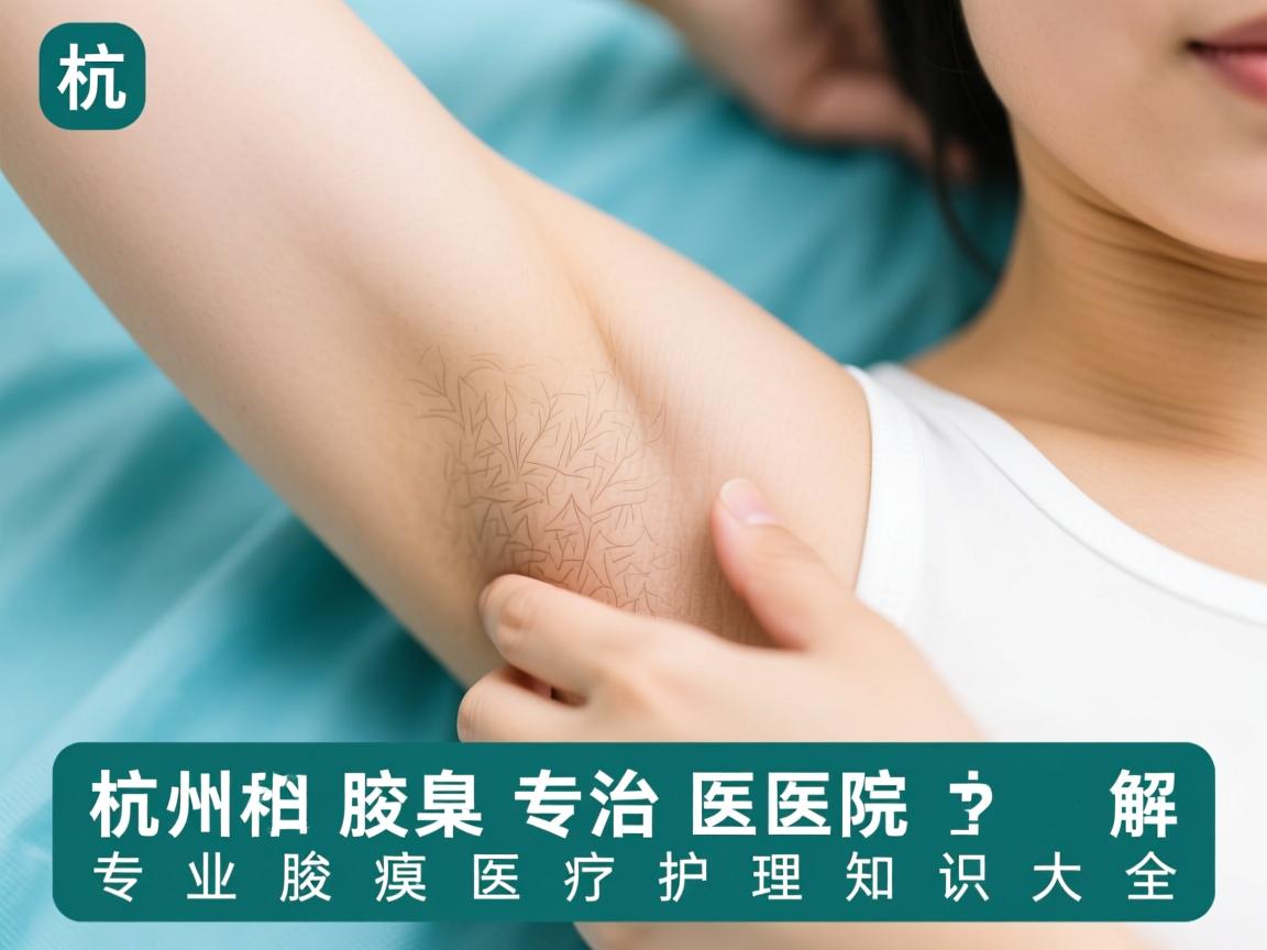 杭州腋臭专治医院解析，专业腋臭医疗护理知识大全