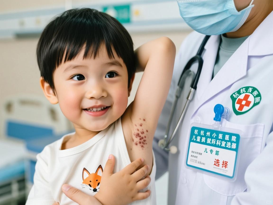 杭州医院小孩狐臭报什么科？专业解答儿童狐臭就诊科室选择