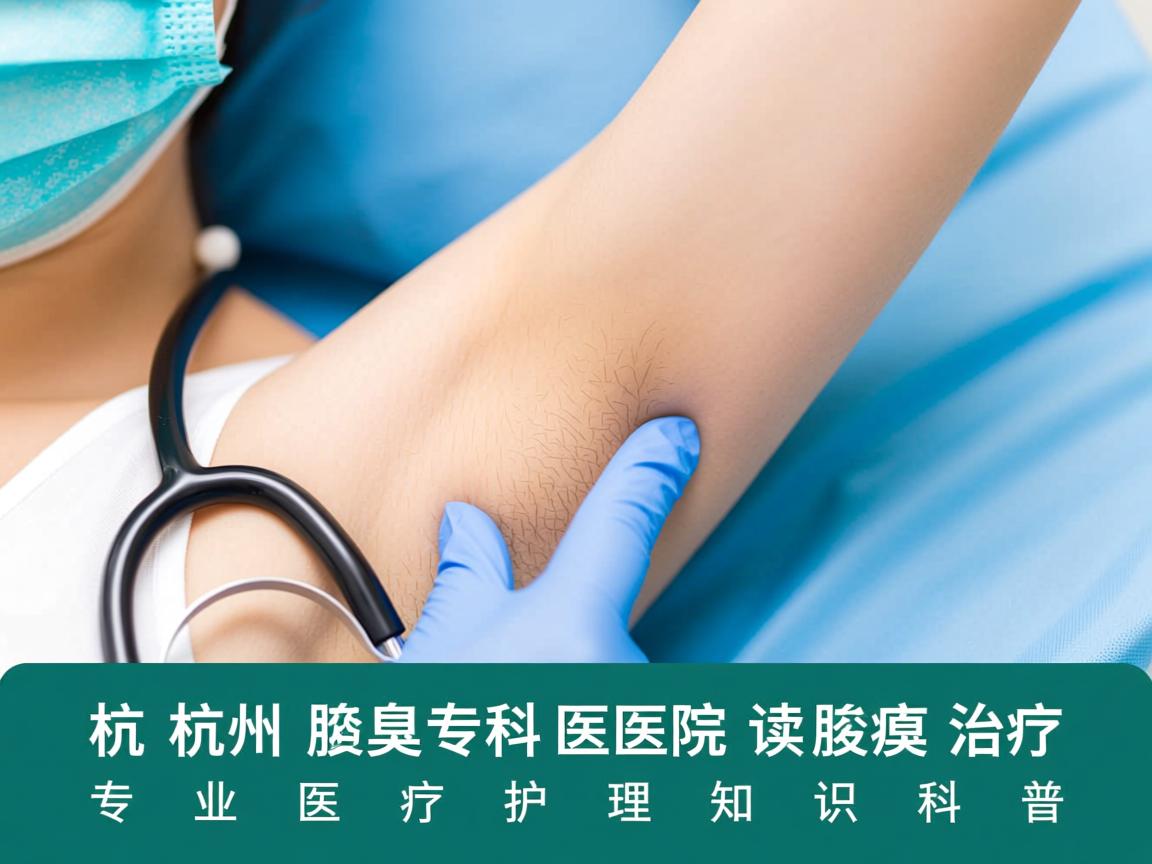 杭州腋臭专科医院解读腋臭治疗，专业医疗护理知识科普