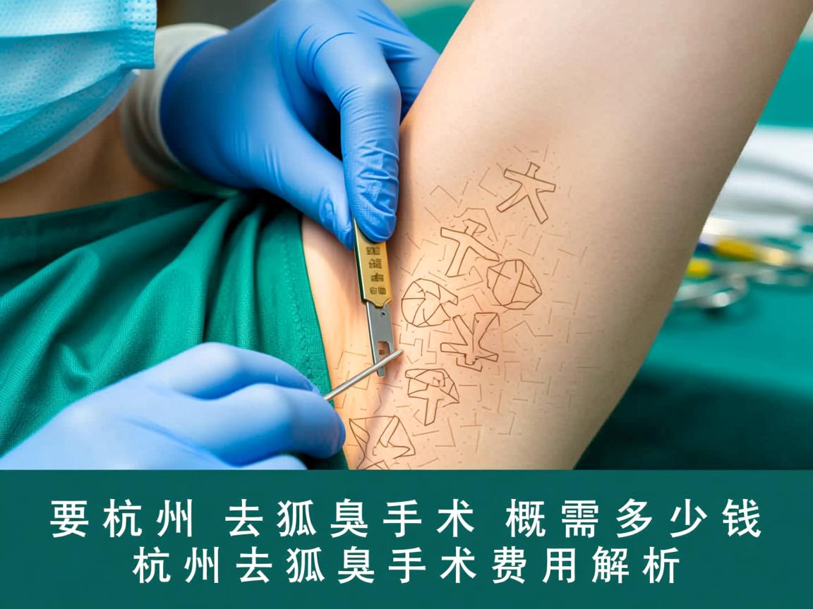 杭州去狐臭手术大概需要多少钱杭州去狐臭手术费用解析