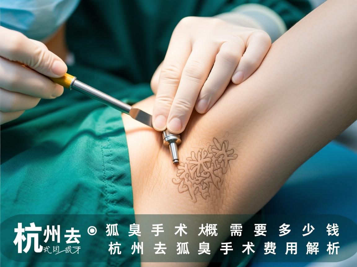 杭州去狐臭手术大概需要多少钱杭州去狐臭手术费用解析