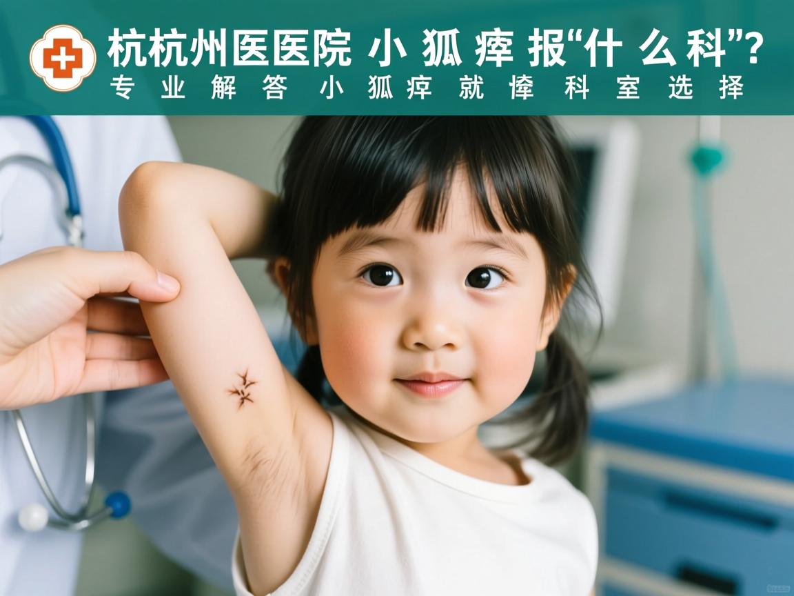 杭州医院小孩狐臭报什么科？专业解答小孩狐臭就诊科室选择