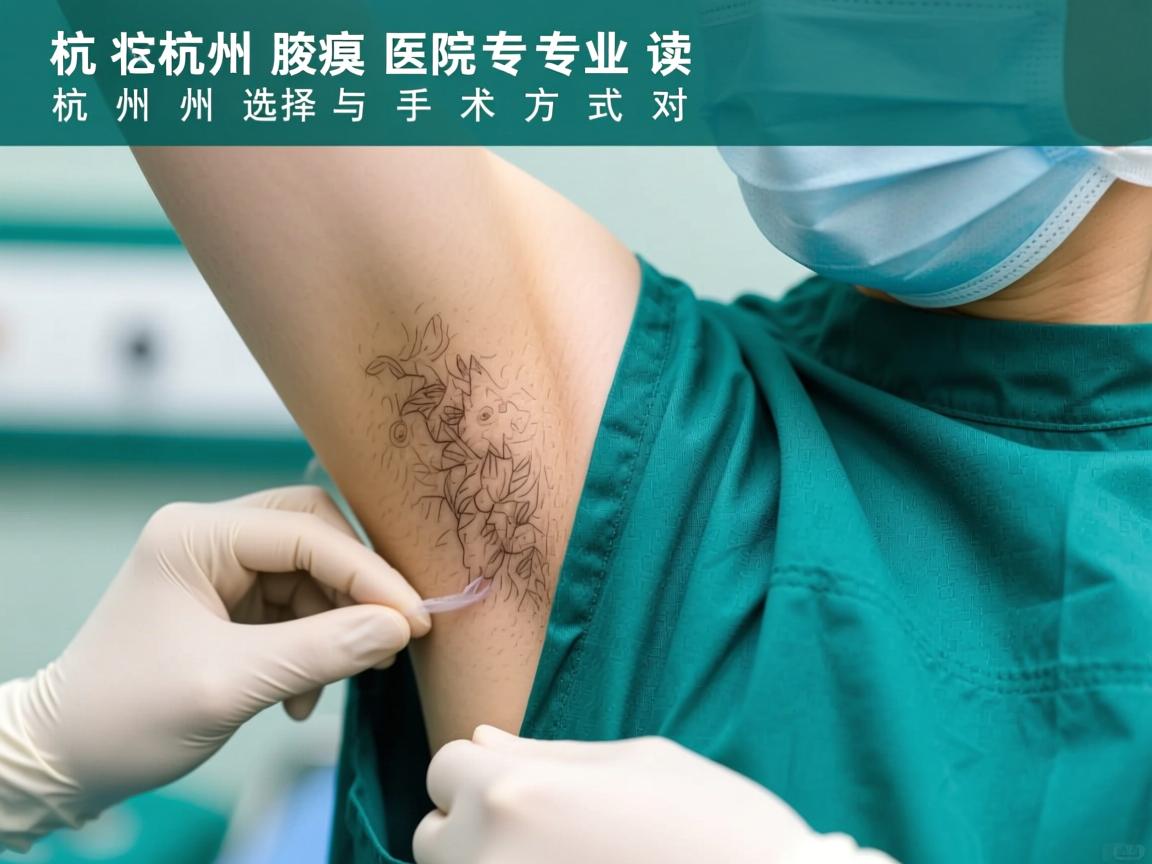 杭州腋臭医院专业解读，杭州腋臭医院的选择与手术方式对比
