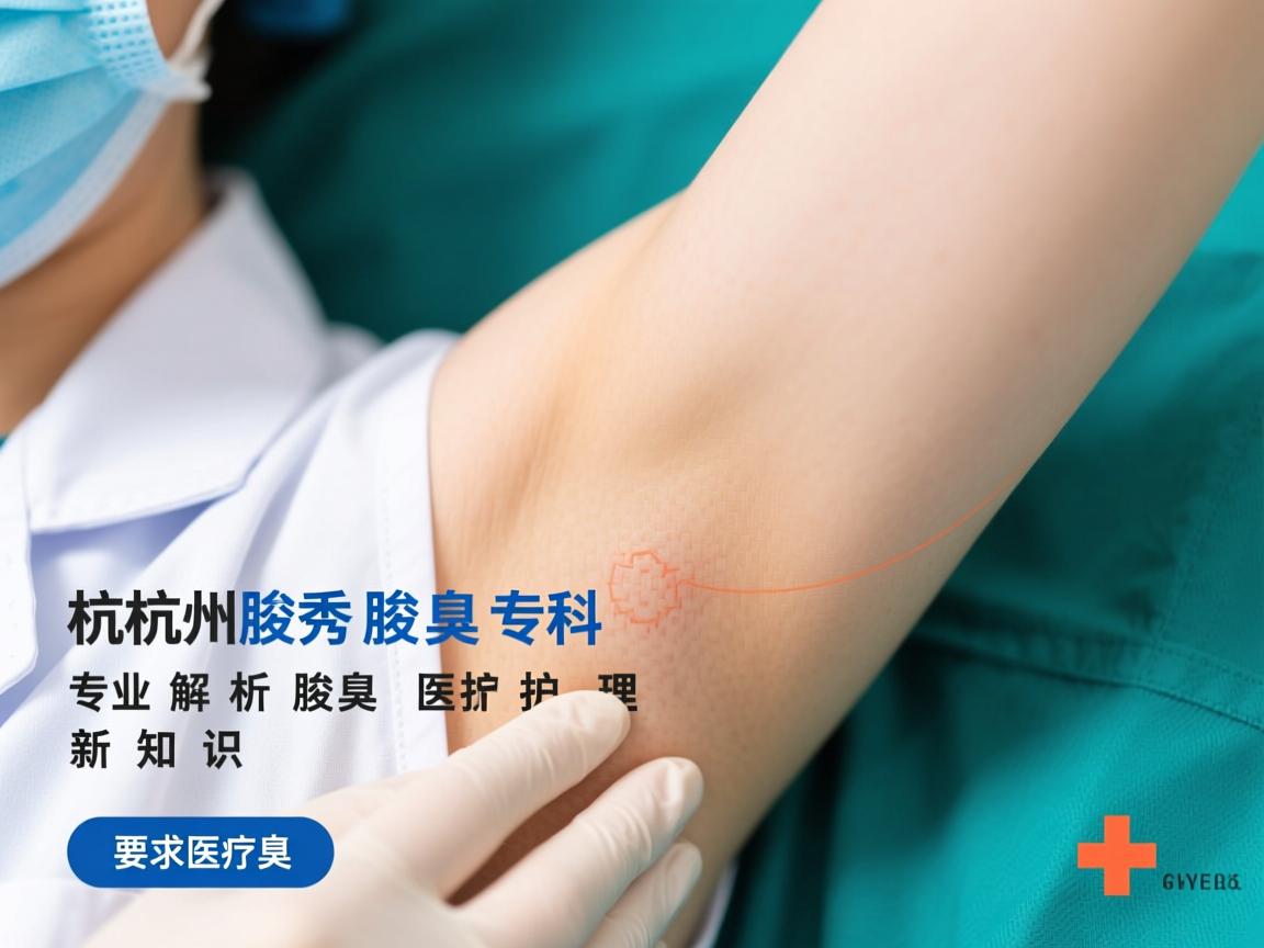 杭州腋秀腋臭专科，专业解析腋臭医疗护理新知识