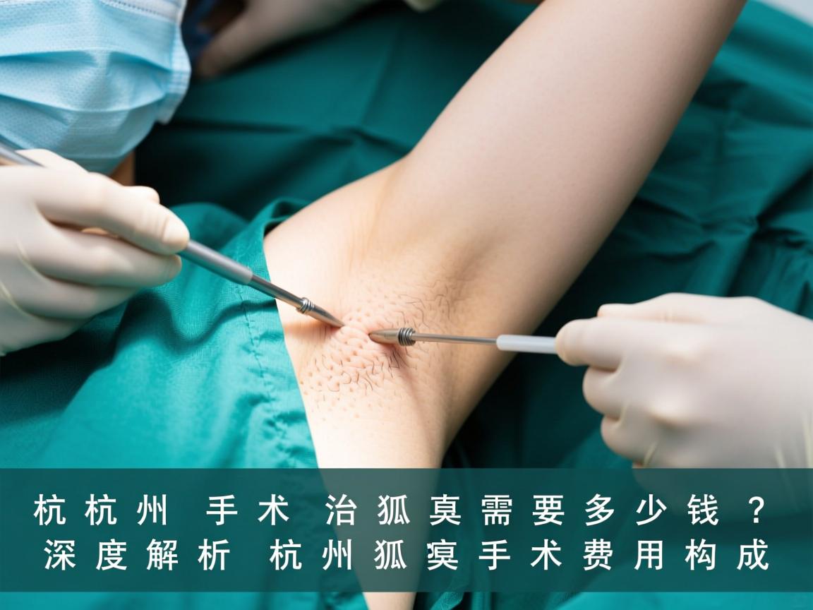 杭州手术治狐臭需要多少钱？深度解析杭州狐臭手术费用构成
