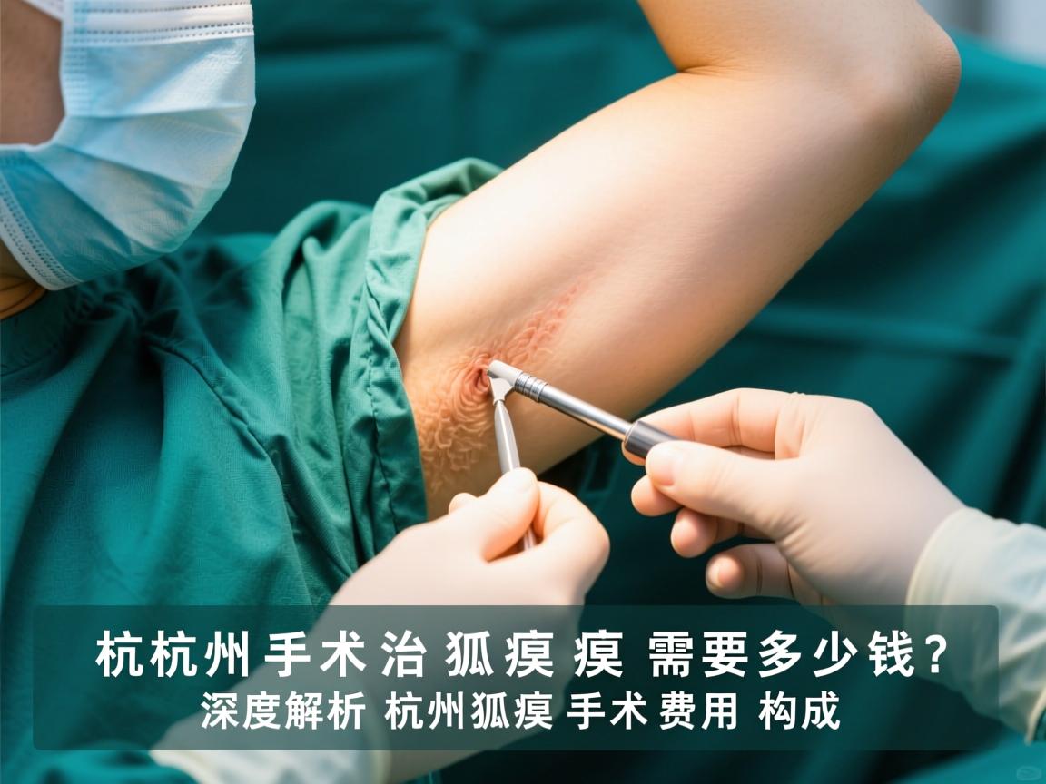杭州手术治狐臭需要多少钱？深度解析杭州狐臭手术费用构成