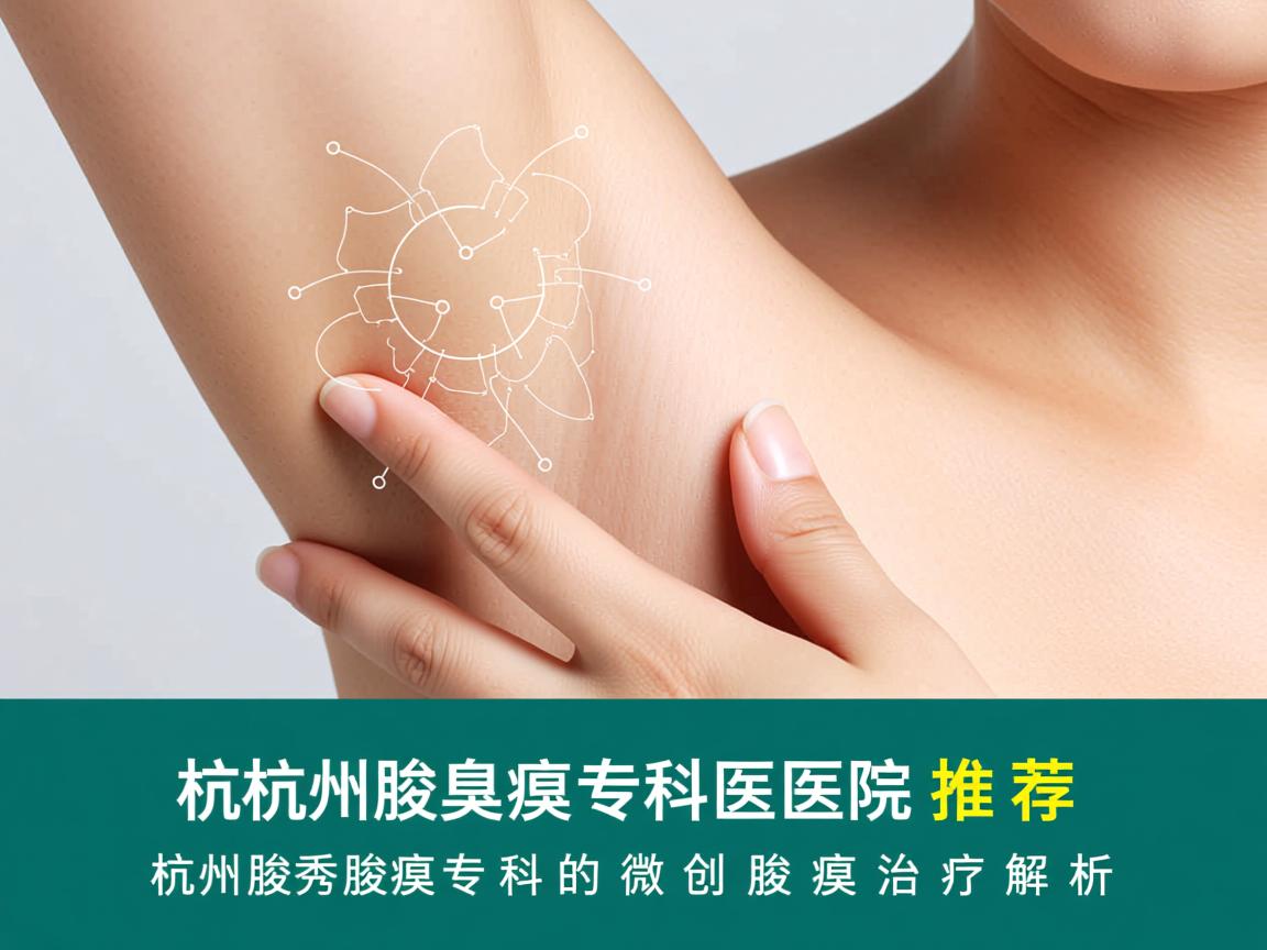 杭州腋臭专科医院推荐，杭州腋秀腋臭专科的微创腋臭治疗解析
