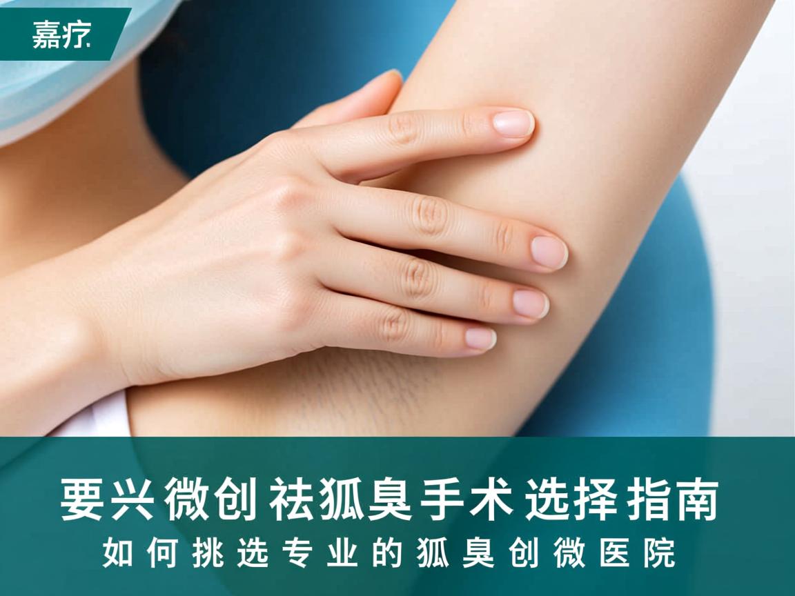 嘉兴微创祛狐臭手术选择指南，如何挑选专业的狐臭微创医院