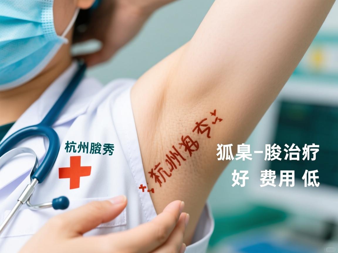 杭州腋秀腋臭专科，深度解析杭州哪家医院治疗狐臭效果好费用低