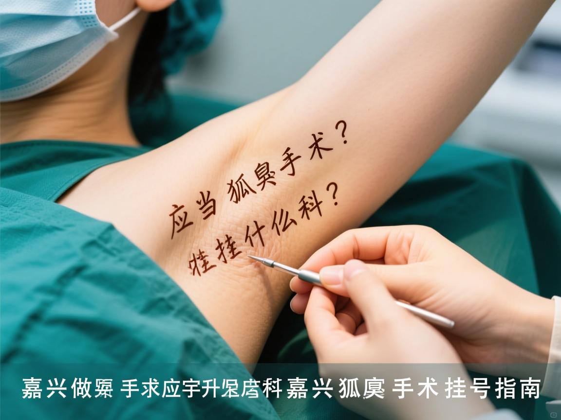 在嘉兴做狐臭手术应当挂什么科？嘉兴狐臭手术挂号指南