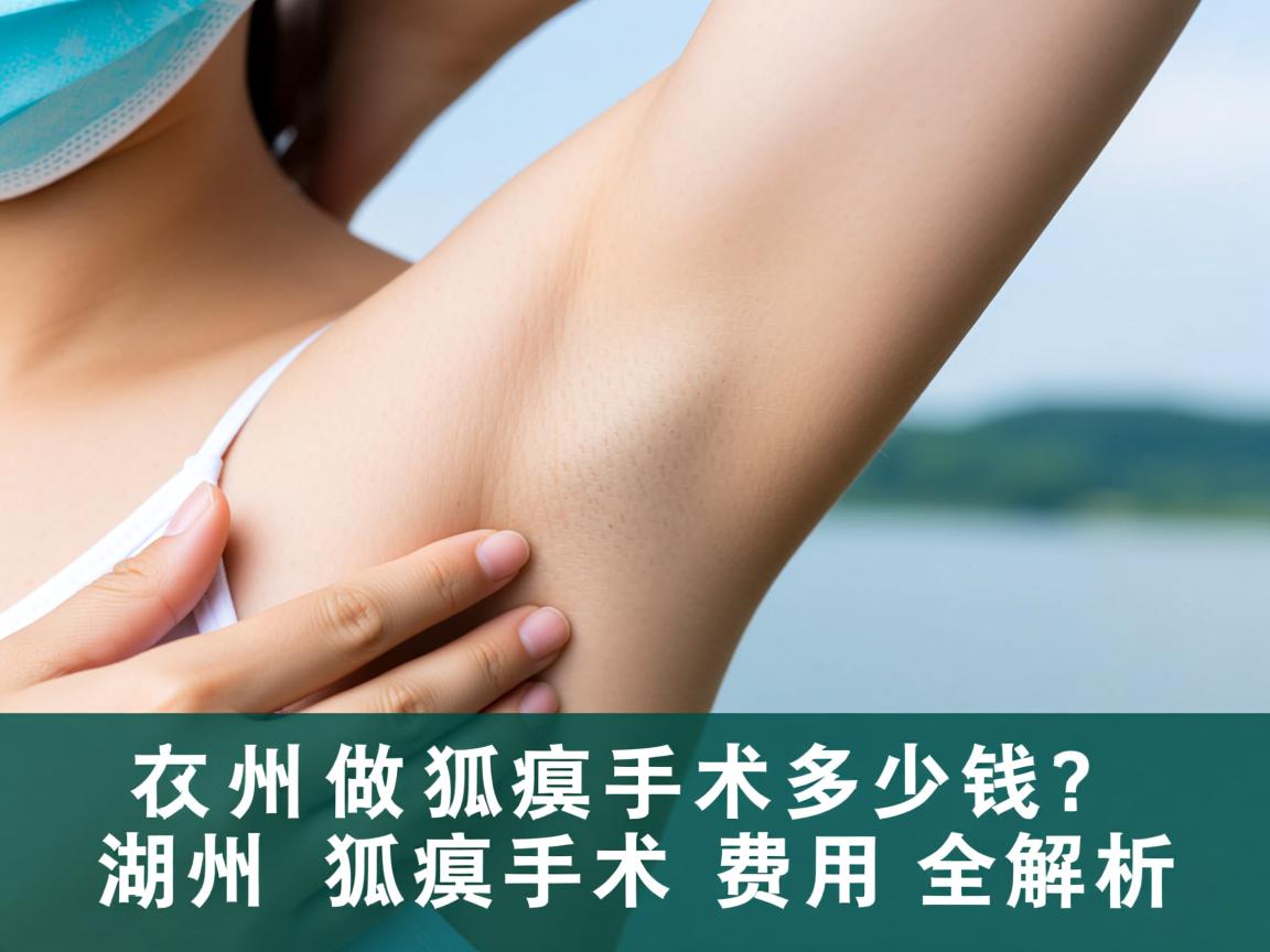 在湖州做狐臭手术多少钱？湖州狐臭手术费用全解析