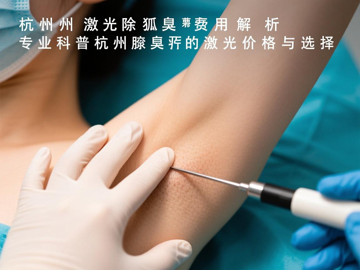 杭州激光除狐臭费用解析，专业科普杭州腋臭医疗的激光价格与选择
