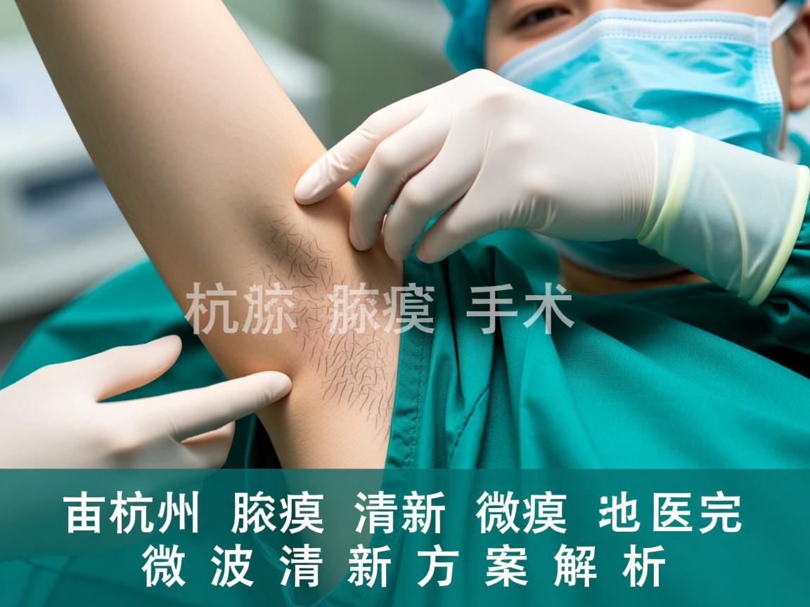 杭州腋臭清新微波手术，杭州腋臭专科的微波清新方案解析