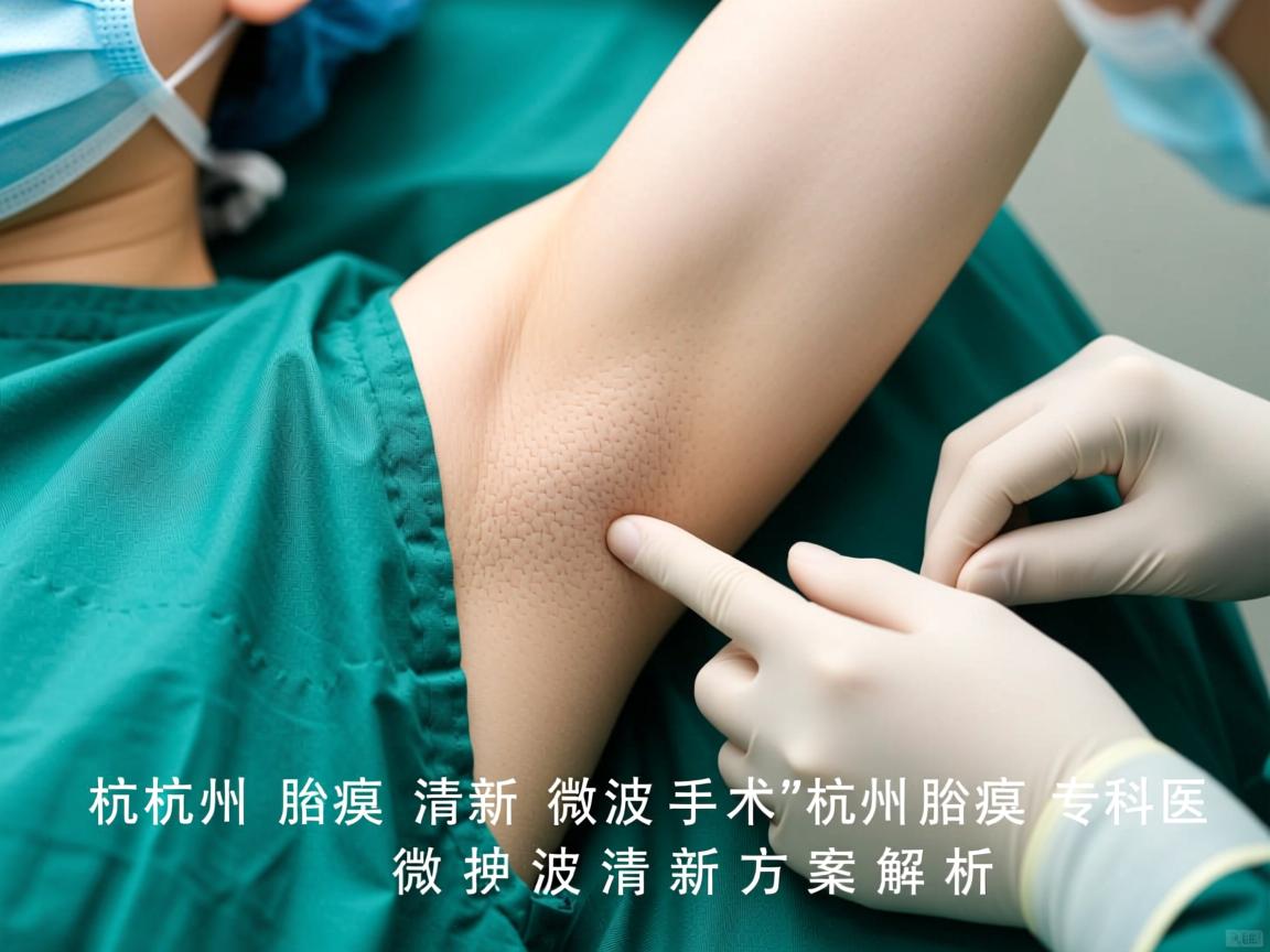 杭州腋臭清新微波手术，杭州腋臭专科的微波清新方案解析