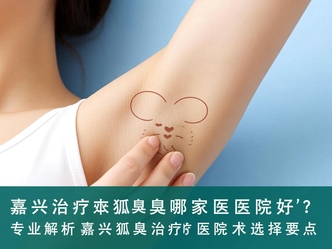 嘉兴治疗狐臭哪家医院好？专业解析嘉兴狐臭治疗医院的选择要点