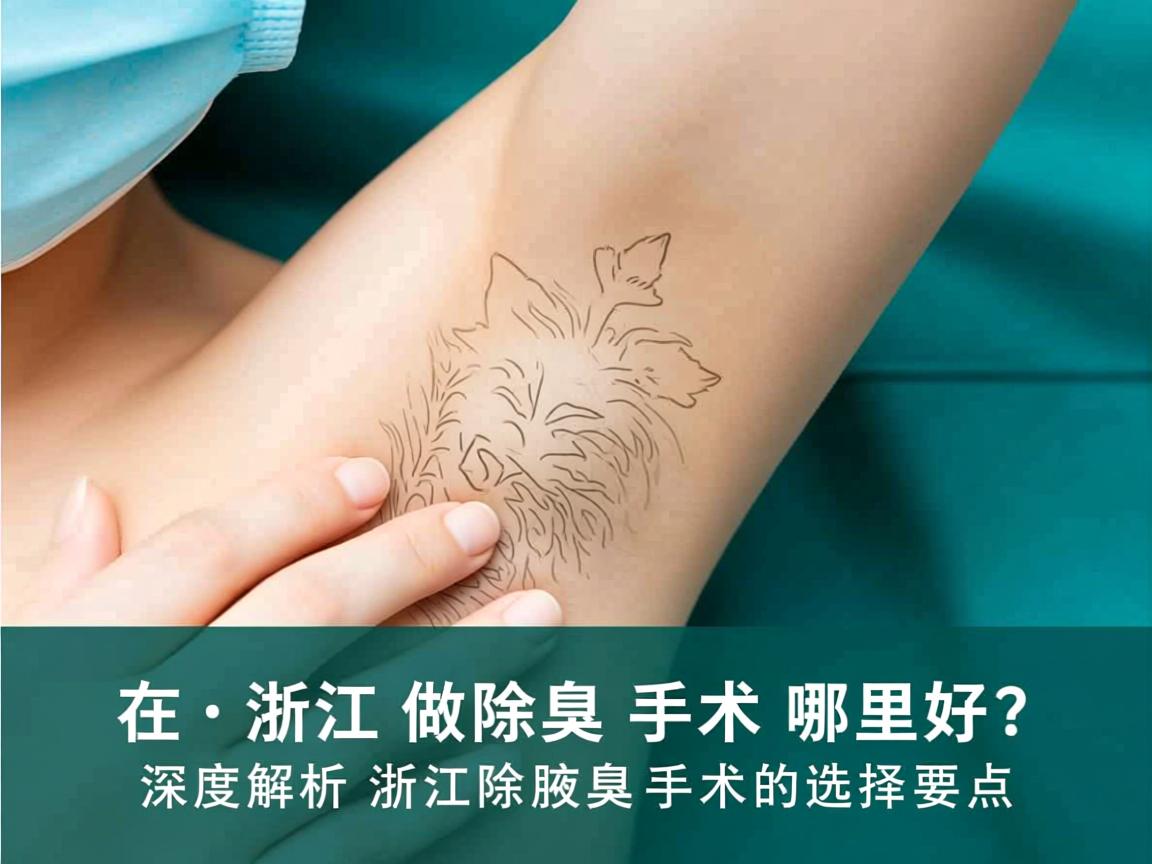 在浙江做除腋臭手术哪里好？深度解析浙江除腋臭手术的选择要点