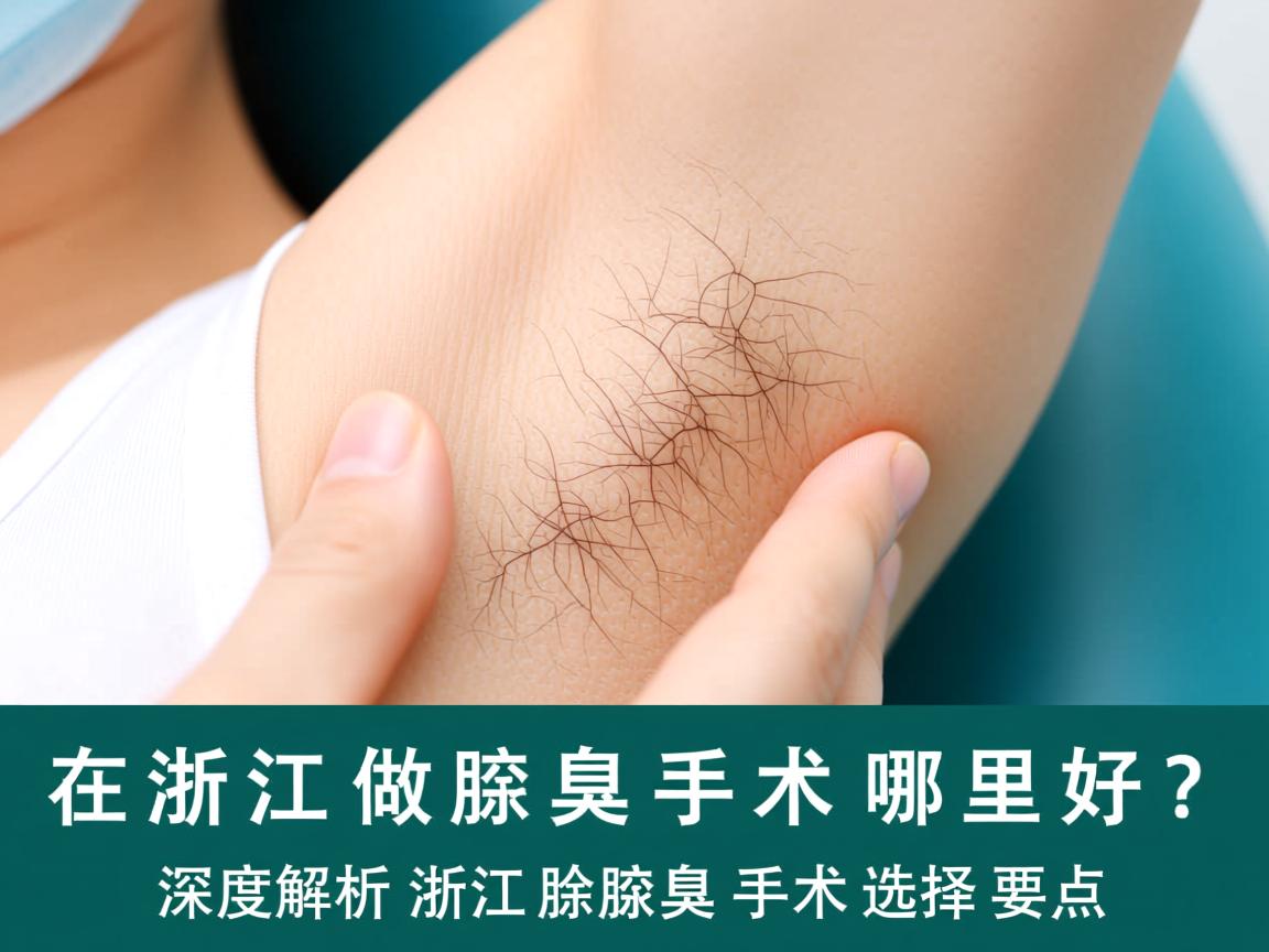 在浙江做除腋臭手术哪里好？深度解析浙江除腋臭手术的选择要点