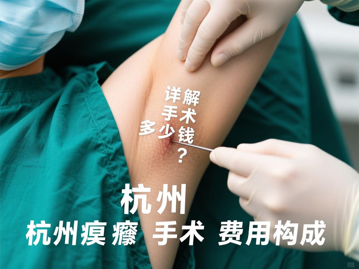 杭州腋臭手术多少钱？详解杭州腋臭手术费用构成