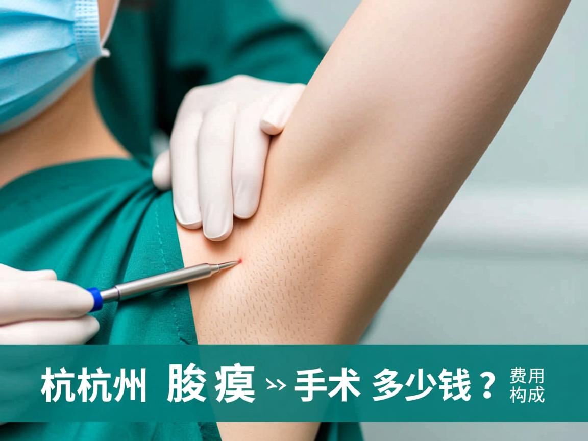 杭州腋臭手术多少钱?详解杭州腋臭手术费用构成 杭州腋臭手术多少钱?详解杭州腋臭手术费用构成