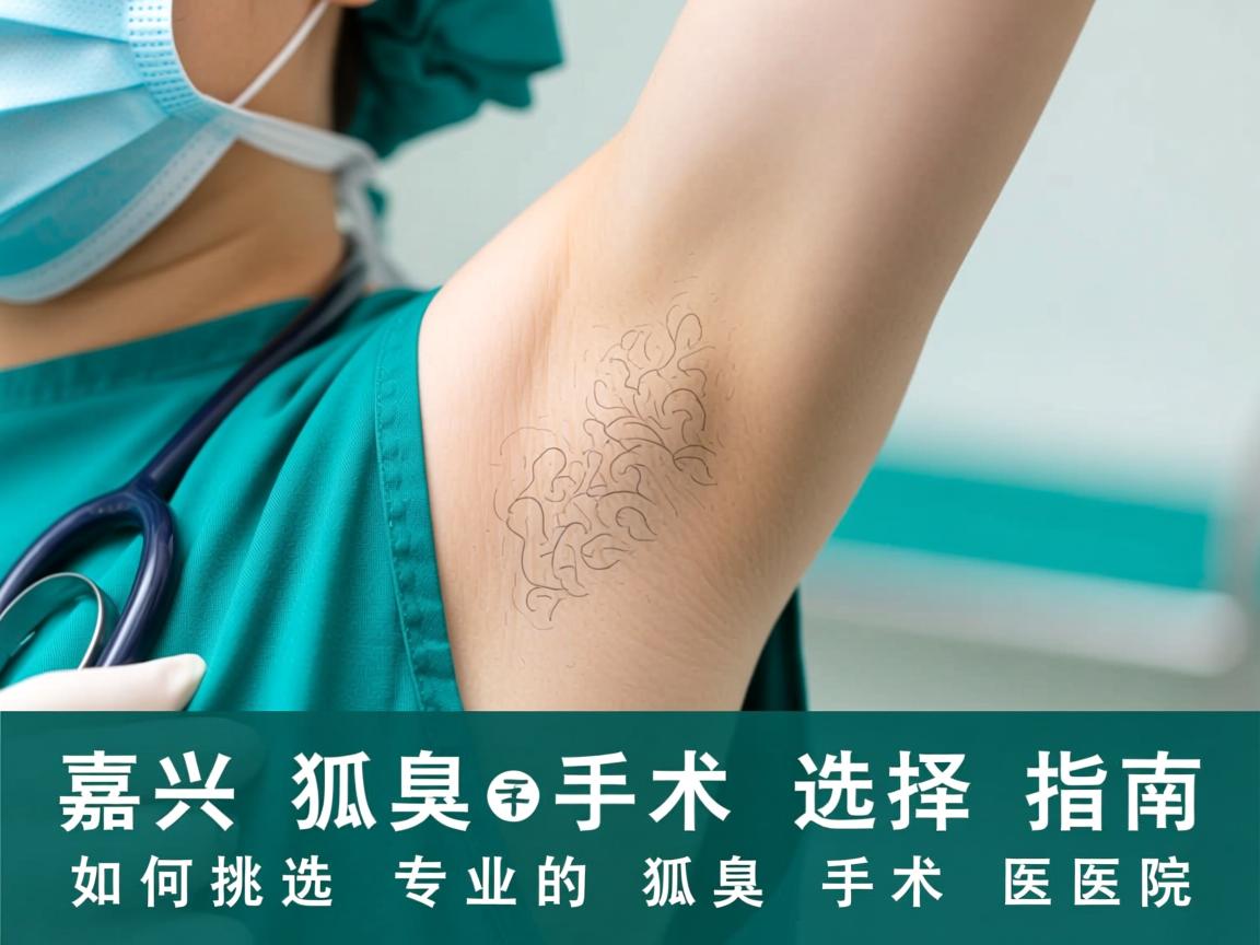 嘉兴狐臭手术选择指南，如何挑选专业的狐臭手术医院