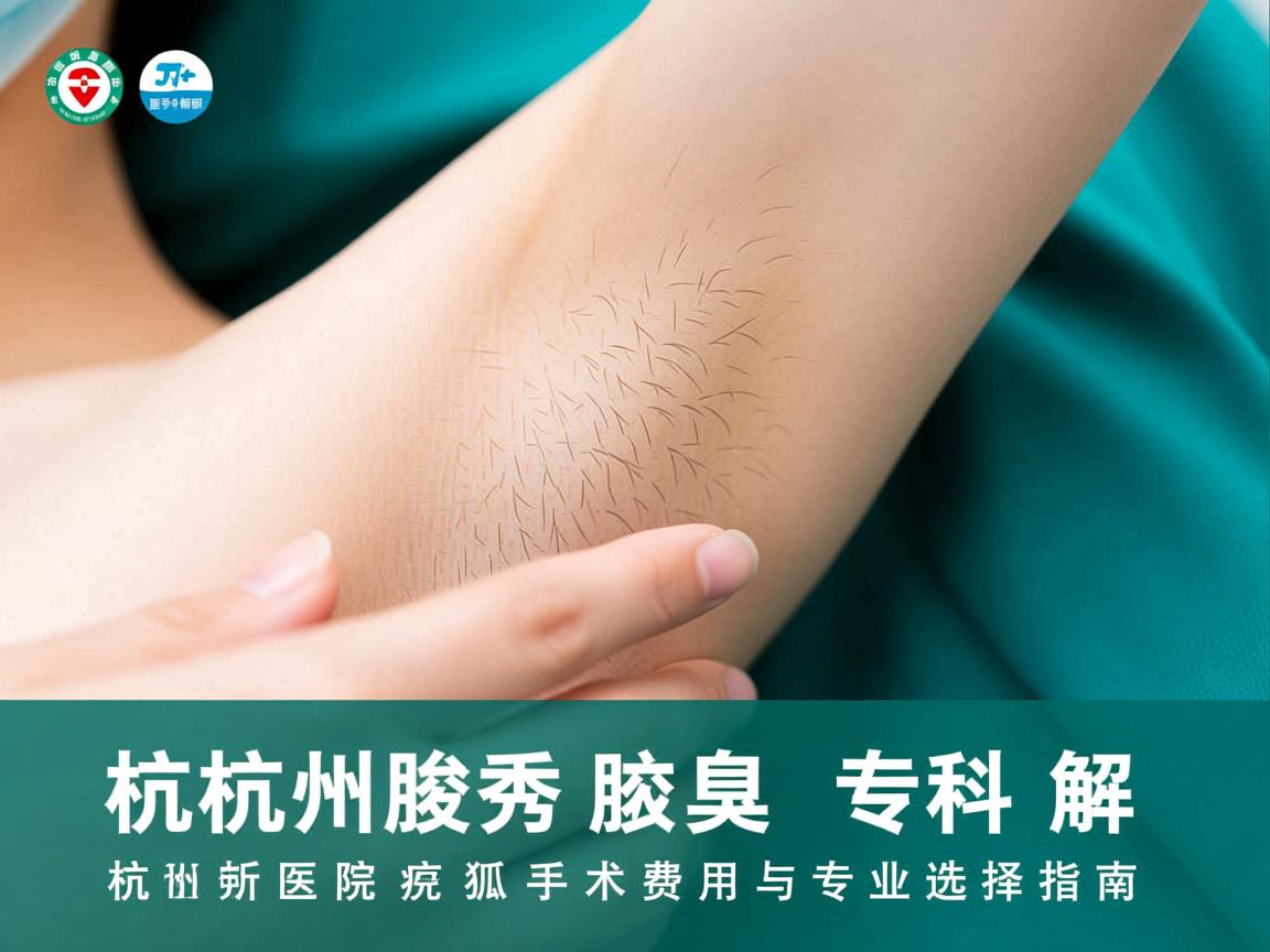 杭州腋秀腋臭专科解析，杭州医院狐臭手术费用与专业选择指南