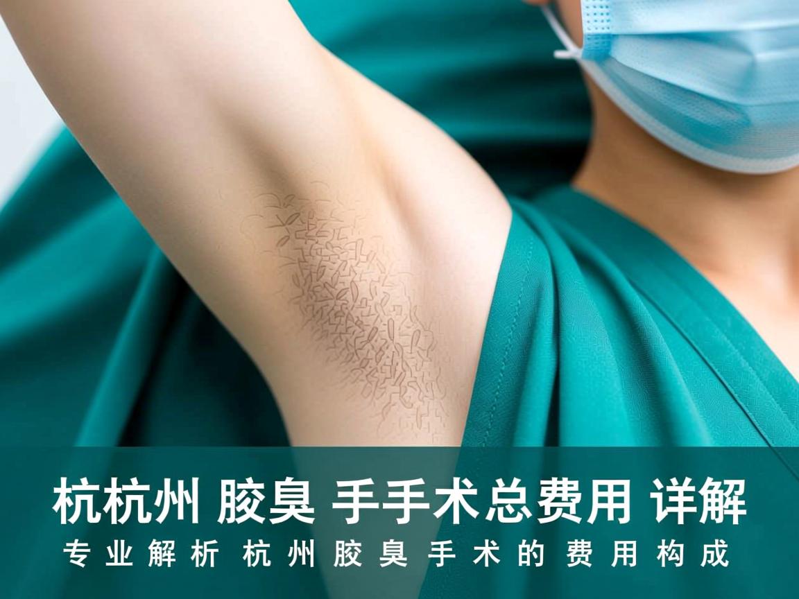 杭州腋臭手术费用详解，专业解析杭州腋臭手术的费用构成