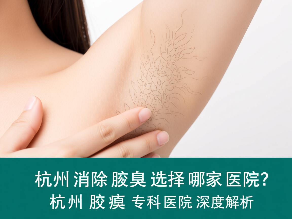 杭州消除腋臭选择哪家医院？杭州腋臭专科医院深度解析