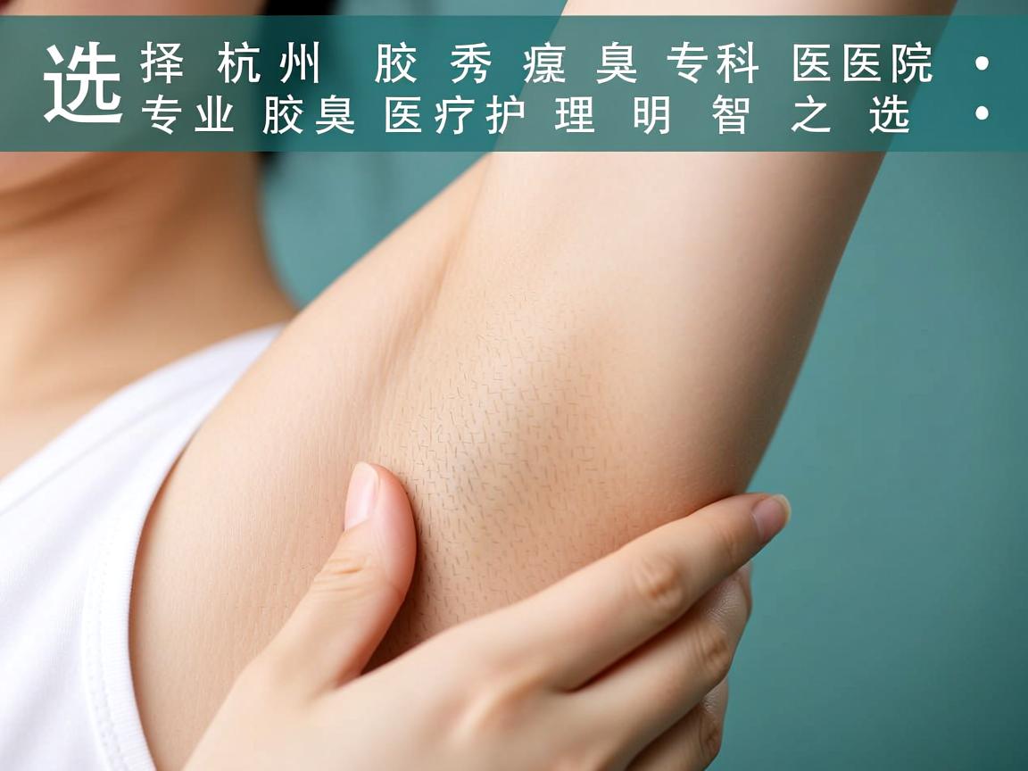 选择杭州腋秀腋臭专科医院，专业腋臭医疗护理的明智之选