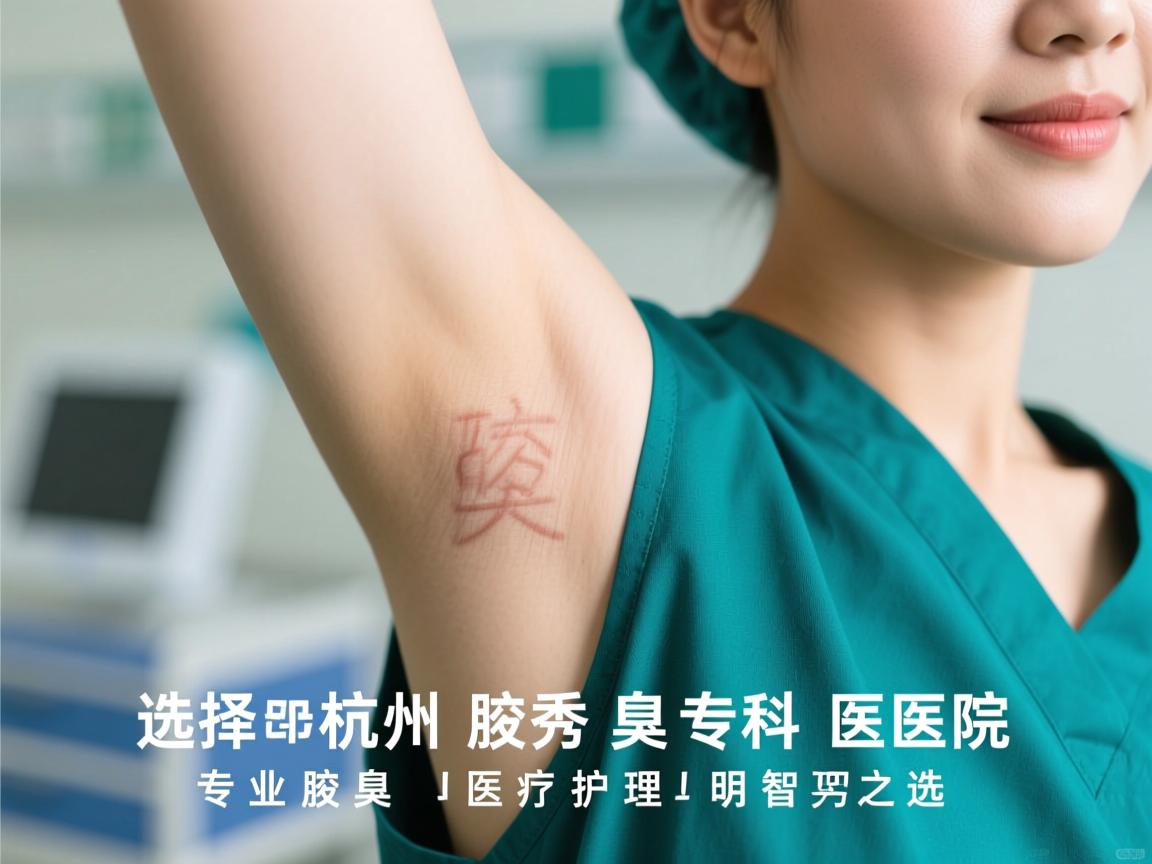 选择杭州腋秀腋臭专科医院，专业腋臭医疗护理的明智之选