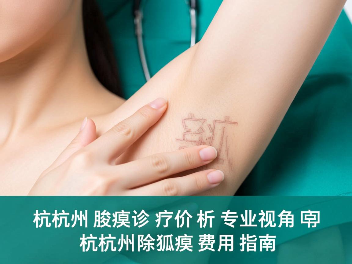 杭州腋臭诊疗价格解析,专业视角下的杭州除狐臭费用指南 杭州腋臭诊疗价格解析,专业视角下的杭州除狐臭费用指南