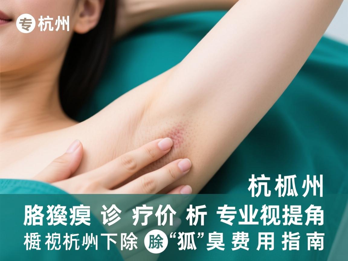 杭州腋臭诊疗价格解析,专业视角下的杭州除狐臭费用指南 杭州腋臭诊疗价格解析,专业视角下的杭州除狐臭费用指南