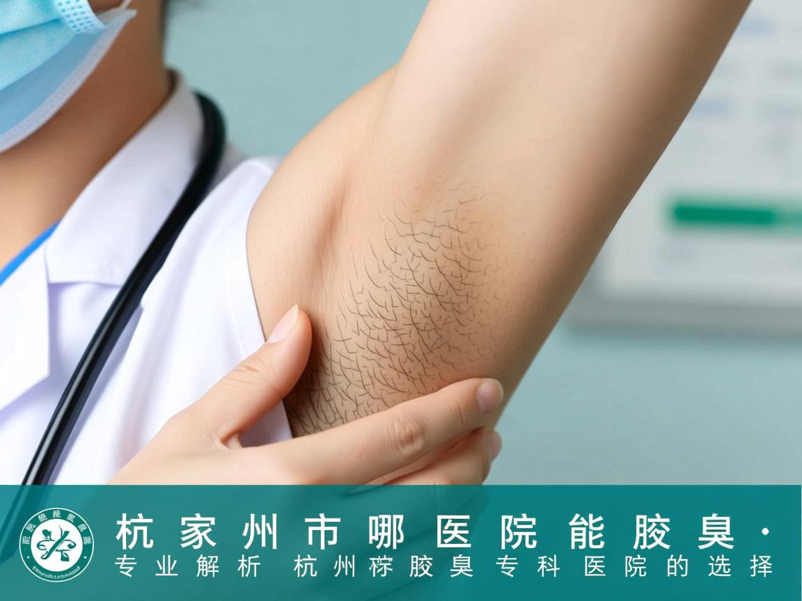 杭州市哪家医院能腋臭，专业解析杭州腋臭专科医院的选择