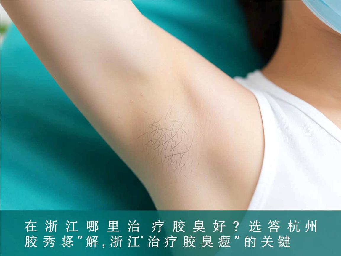 在浙江哪里治疗腋臭好？选择杭州腋秀，解答浙江治疗腋臭好的关键
