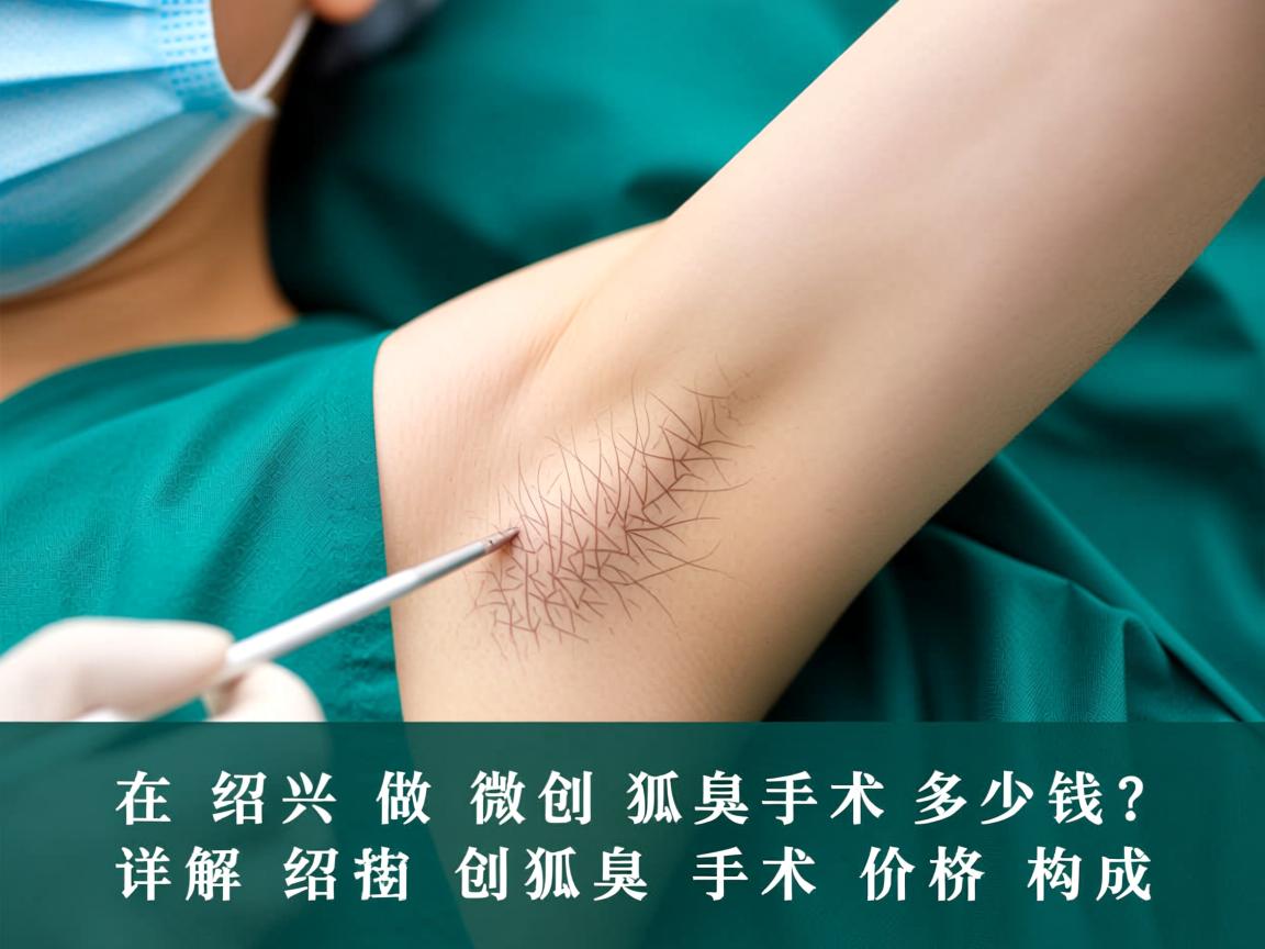 在绍兴做微创狐臭手术多少钱？详解绍兴微创狐臭手术价格构成