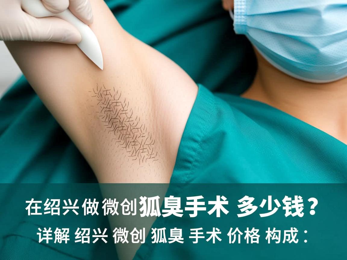 在绍兴做微创狐臭手术多少钱？详解绍兴微创狐臭手术价格构成