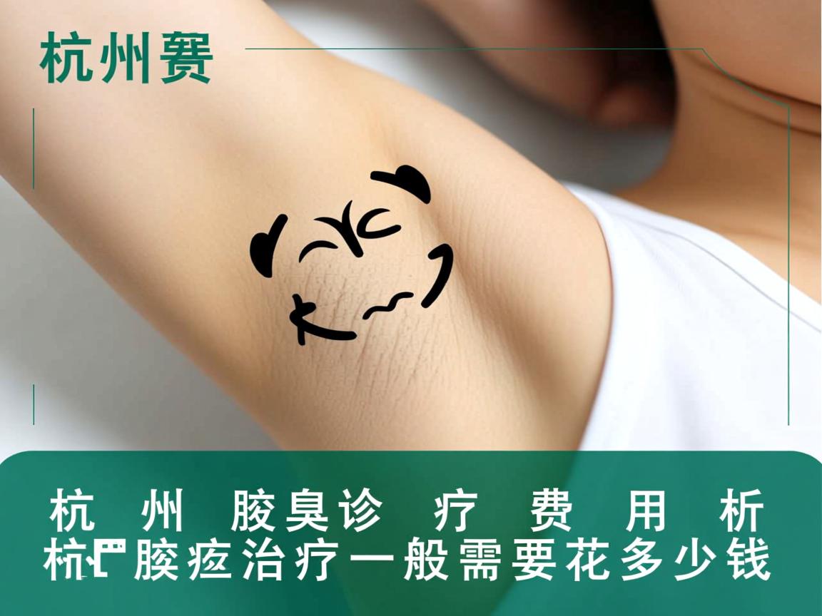 杭州腋臭诊疗费用解析，杭州腋臭治疗一般需要花多少钱