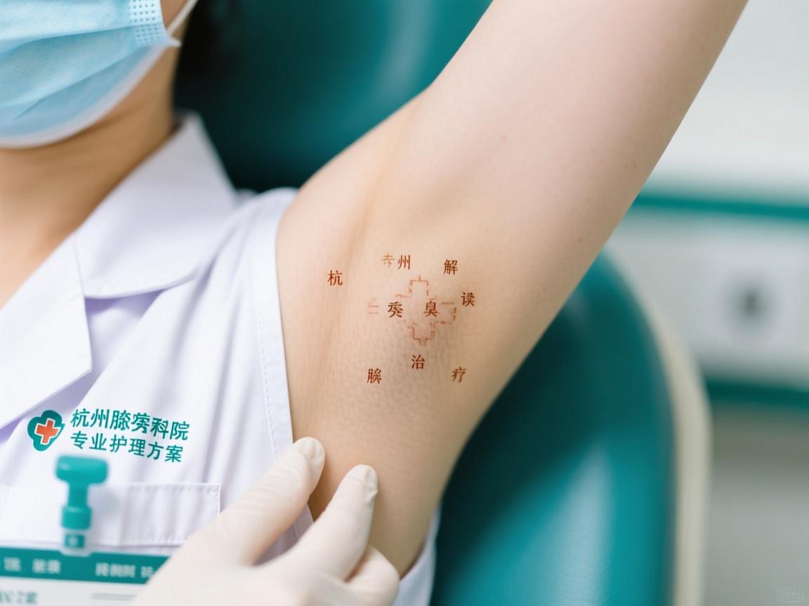 杭州腋秀腋臭专科解读腋臭治疗，杭州腋臭专科医院的专业护理方案