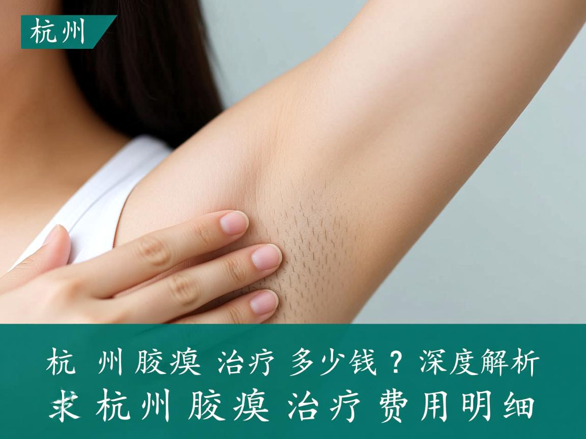 杭州腋臭治疗多少钱？深度解析杭州腋臭治疗费用明细