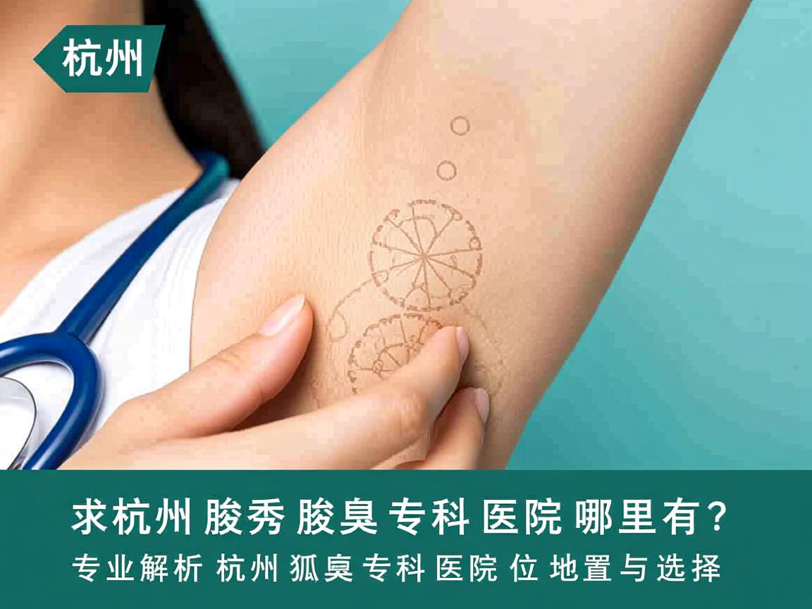 杭州腋秀腋臭专科医院哪里有？专业解析杭州狐臭专科医院位置与选择