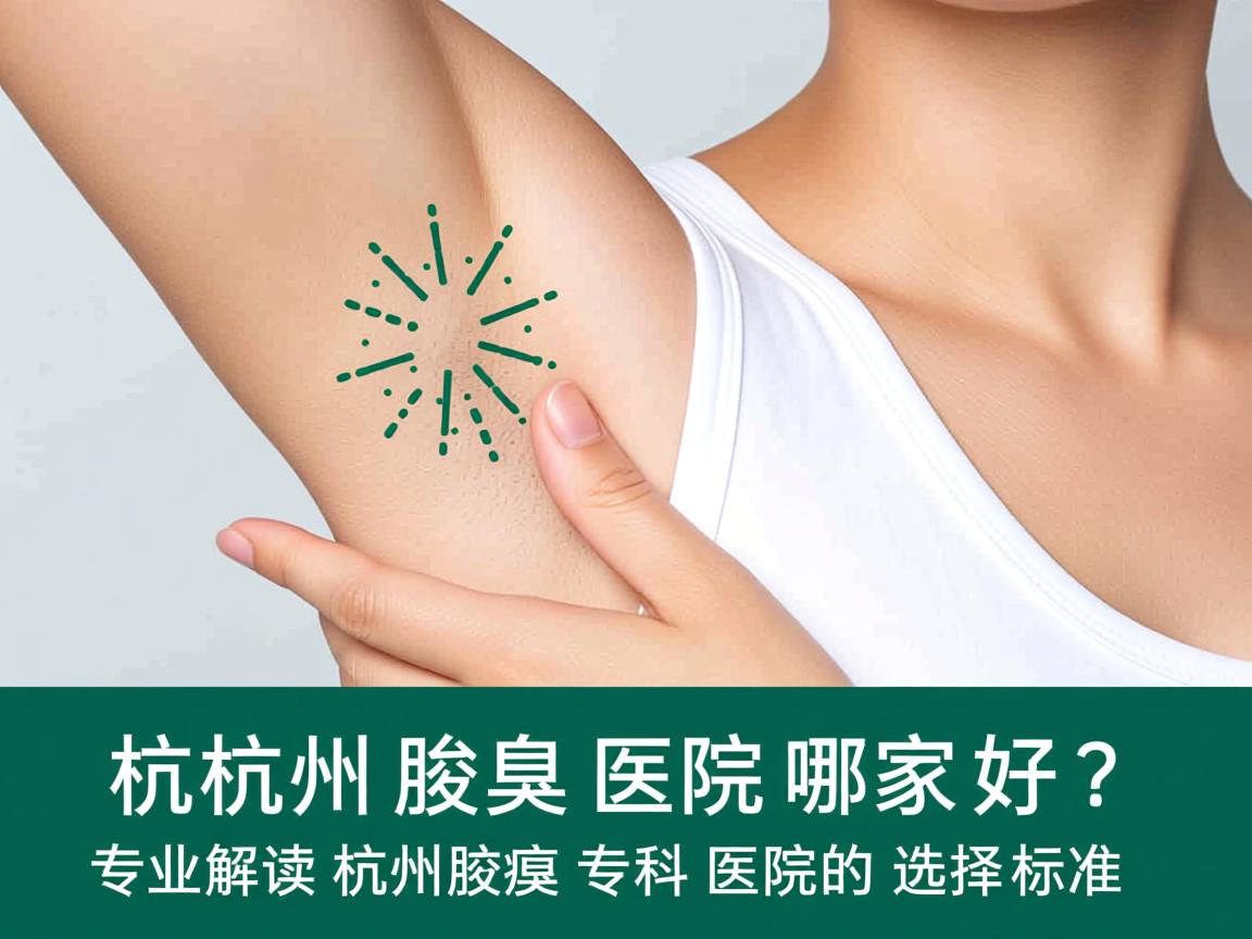 杭州腋臭医院哪家好?专业解读杭州腋臭专科医院的选择标准 杭州腋臭医院哪家好?专业解读杭州腋臭专科医院的选择标准