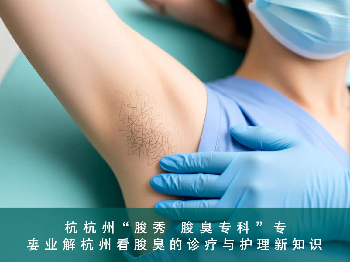 杭州腋秀腋臭专科，专业解读杭州看腋臭的诊疗与护理新知识