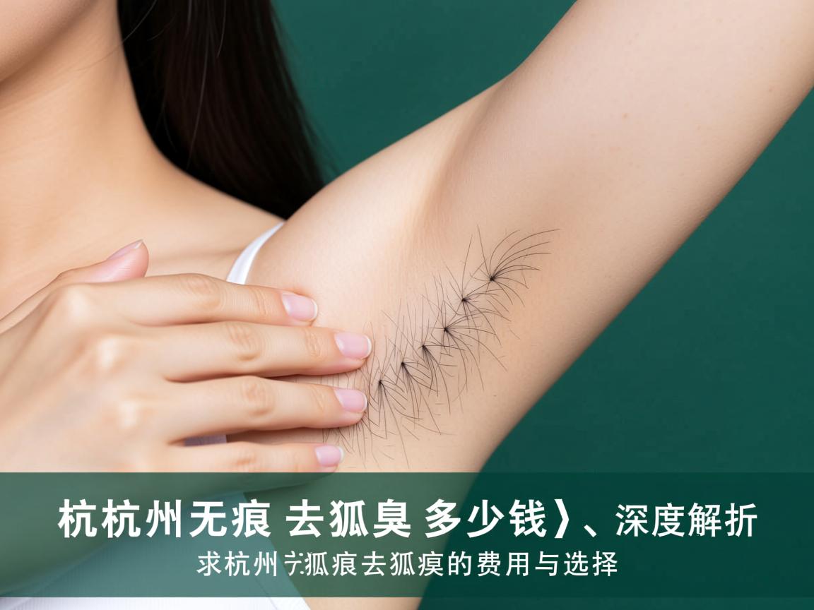 杭州无痕去狐臭多少钱，深度解析杭州无痕去狐臭的费用与选择