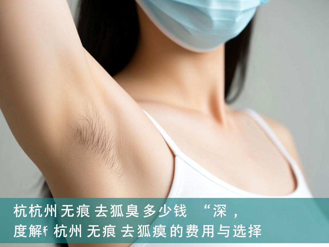 杭州无痕去狐臭多少钱，深度解析杭州无痕去狐臭的费用与选择