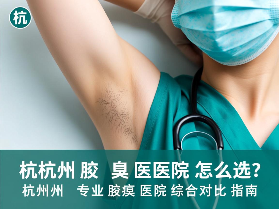 杭州腋臭医院怎么选？杭州专业腋臭医院综合对比指南