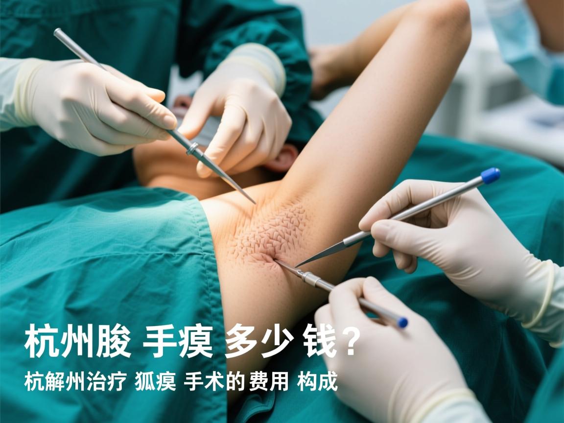 杭州腋臭手术多少钱？详解杭州治疗狐臭手术的费用构成