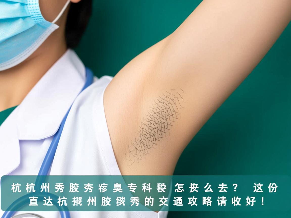 杭州腋秀腋臭专科怎么去？这份直达杭州腋秀的交通攻略请收好！