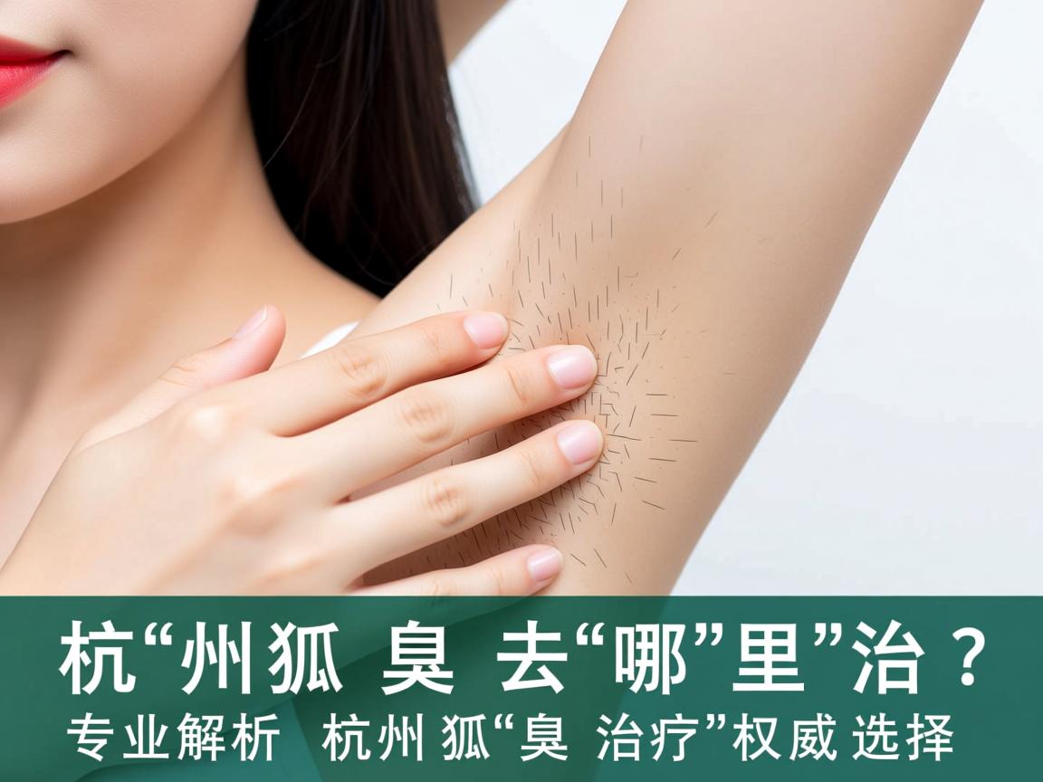 杭州狐臭去哪里治？专业解析杭州狐臭治疗的权威选择