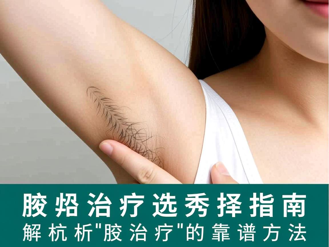 腋臭治疗选择指南，杭州腋秀解析腋臭治疗的靠谱方法