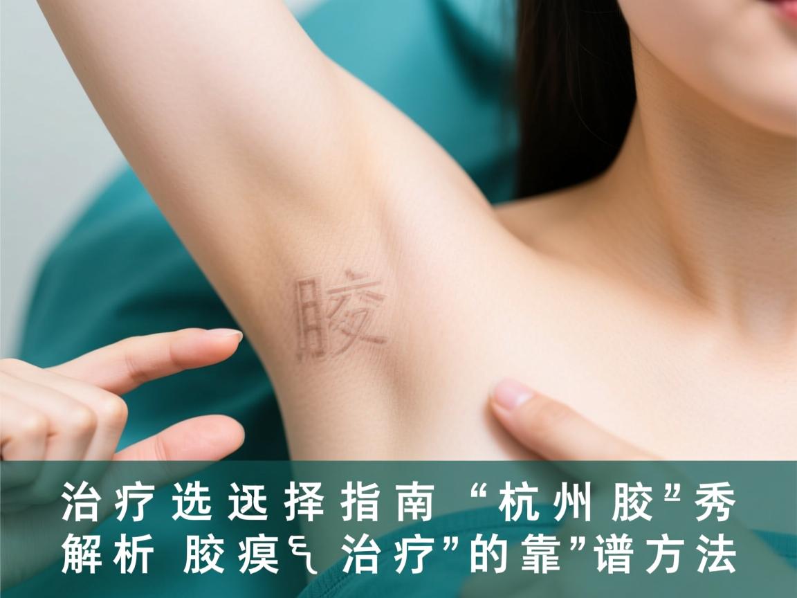 腋臭治疗选择指南，杭州腋秀解析腋臭治疗的靠谱方法