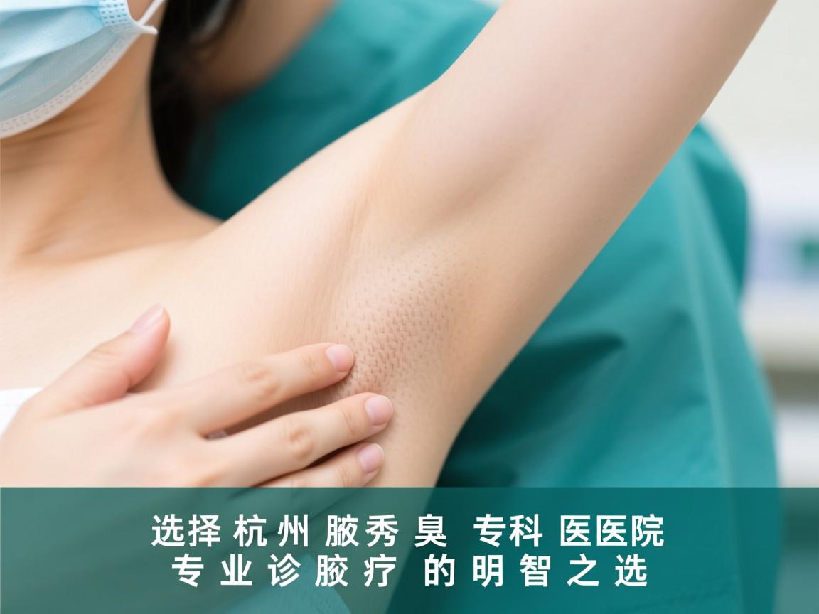 选择杭州腋秀腋臭专科医院，专业诊疗腋臭的明智之选